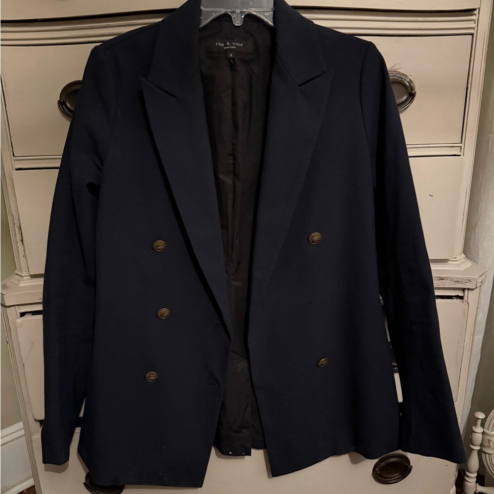 Rag & Bone Double Breasted Blazer 6 - Picture 4 of 11